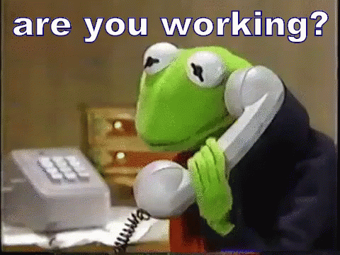 are you working?