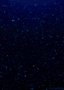 blue star night sky