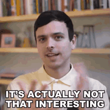 Its Actually Not That Interesting Mitchell Moffit GIF - Its Actually Not That Interesting Mitchell Moffit Asapscience GIFs