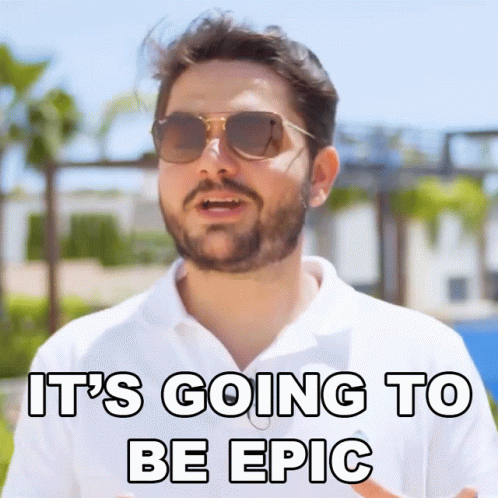 Its Going To Be Epic Ignace Aleya GIF - Its Going To Be Epic Ignace Aleya Its Going To Be Great - Discover &amp; Share GIFs