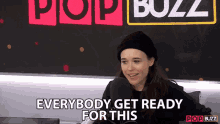 Everybody Get Ready For This Ellen Page GIF - Everybody Get Ready For This Ellen Page Popbuzz Meets GIFs