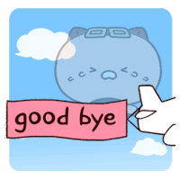 Lsser Panda  Beige Sticker - Lsser Panda  Beige  Good Bye Stickers