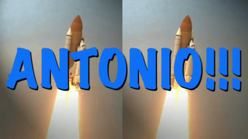 Antonio Name GIF - Antonio Name Rocket GIFs