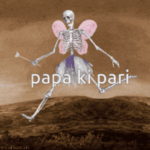 zaira fairy skeleton papa ki pari running