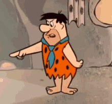Fred Flintstone The Flintstones GIF - Fred Flintstone The Flintstones Finger Pointing GIFs