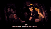 artemis young justice feel naked not in a fun way artemis crock