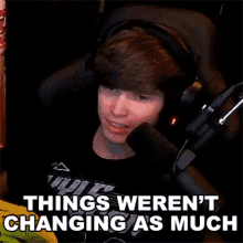 Things Werent Changing As Much Casey Kirwan GIF - Things Werent Changing As Much Casey Kirwan Theres No Major Changes GIFs