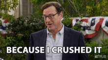 Because I Crushed It I Really Crushed It GIF - Because I Crushed It I Really Crushed It Killing It GIFs
