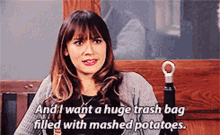 Anne Perkins Parks And Rec GIF - Anne Perkins Parks And Rec Mashed Potatoes GIFs