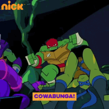 निंजा Cowabunga GIF - निंजा Cowabunga Teenage Mutant Ninja Turtles GIFs