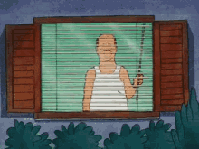 Bill And Blinders - King Of The Hill GIF - Bill Dauterive King Of The Hill Awkward GIFs