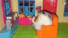 Chilling Hamster Eating Hamster GIF - Chilling Hamster Eating Hamster Chilling GIFs