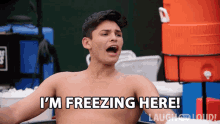 Im Freezing Here Ryan Garcia GIF - Im Freezing Here Ryan Garcia Cold As Balls GIFs