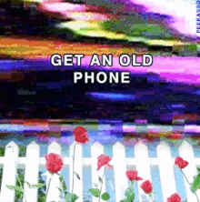Get An Old Phone Roses GIF - Get An Old Phone Roses Aesthetics GIFs