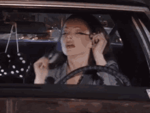 Getting Ready On The Go GIF - Makeup Beauty Late For Work GIFs