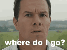 Where GIF - Mark Wahlberg Where Do I Go Lost GIFs