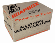 trek radio soapbox warning property of risa use with caution