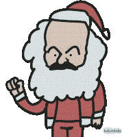 Christmas Xmas Sticker - Christmas Xmas Santa Stickers