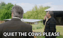 Quiet The Cows Please Steve Carell GIF - Quiet The Cows Please Steve Carell Gary Zimmer GIFs
