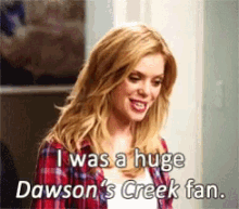 Huge Fan Dawsons Creek GIF - Huge Fan Dawsons Creek Fan Girling GIFs