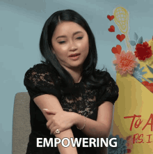 Empowering Lana Condor GIF - Empowering Lana Condor To All The Boys Ive Loved Before2 GIFs
