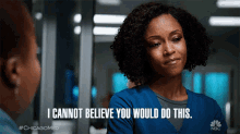 I Cannot Believe You Would Do This Yaya Dacosta GIF - I Cannot Believe You Would Do This Yaya Dacosta Nurse April Sexton GIFs