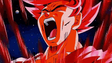 Goku Punch 界王拳 ドラゴンボール GIF - Kaioken Goku Pikkon GIFs