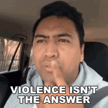 Pnuks Violence Is Not The Way GIF - Pnuks Violence Is Not The Way Dont Be Hostile GIFs