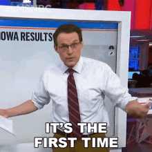 Its The First Time Steve Kornacki GIF - Its The First Time Steve Kornacki Election GIFs