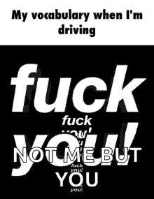 fuck you