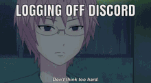Logging Off Discord Saiki GIF - Logging Off Discord Saiki Kusuo Saiki GIFs
