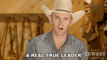 A Real True Leader Ultimate Cowboy Showdown GIF - A Real True Leader Ultimate Cowboy Showdown True Master GIFs