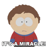 Its A Miracle Clyde Donovan Sticker - Its A Miracle Clyde Donovan South Park Stickers