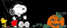 ハロウィン スヌーピー GIF - Pumpkin Happy Halloween Vampire Snoopy GIFs