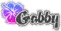 Gabriela Gabby Sticker - Gabriela Gabby Name Stickers