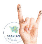 Saarland Rock Sticker - Saarland Rock Peace Stickers