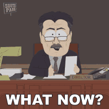 What Now Director GIF - What Now Director South Park GIFs