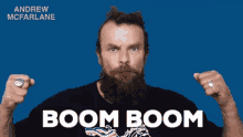 Boom Boom Boom GIF - Boom Boom Boom Andrew Mcfarlane GIFs
