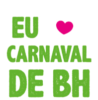 Carnaval De Bh Coração Sticker - Carnaval De Bh Coração Heart Stickers
