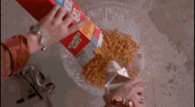 Cereal Breakfast GIF - Cereal Breakfast Dont Tell Mom The Babysitters Dead GIFs