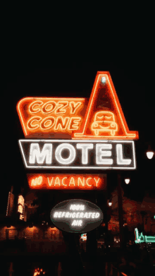 Cozy Cone Motel GIF - Motel Cozy Cone Motel Disneyland GIFs