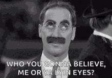 Eyeroll Marx Brothers GIF - Eyeroll Marx Brothers Who You Gonna Believe GIFs