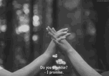 Do You Promise? GIF - Promise Ipromise Holdinghands GIFs