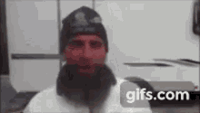Lopez Genjiro Gitan Beard GIF - Lopez Genjiro Gitan Beard Shouting GIFs