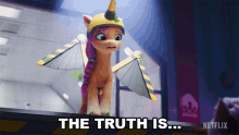 The Truth Is Were Not In Danger Sunny Starscout GIF - The Truth Is Were Not In Danger Sunny Starscout My Little Pony A New Generation GIFs