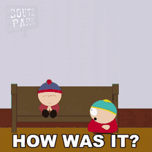 How Was It Stan Marsh GIF - How Was It Stan Marsh Eric Cartman GIFs