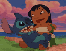 Lilo And Stitch Stitch GIF - Lilo And Stitch Stitch Hug GIFs