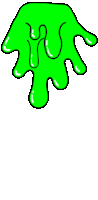 Green Slime Dripping Sticker - Green Slime Slime Dripping Stickers