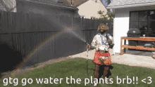 Thundercat Water GIF - Thundercat Water Watering Plants GIFs
