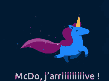 by me licorne power mcdo unicorn cute